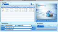 iFunia DVD to FLV Converter for Mac screenshot